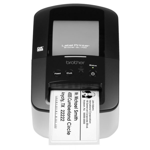 Brother Imprimante Étiquettes PnP Pro | Plug & Play USB | Étiqueteuse Thermique Maroc