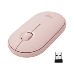 LOGITECH Pebble M350 Wireless Mouse - Noir / Rose / Blue