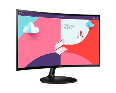 SAMSUNG Moniteur Gamme S 27 pouces curved 