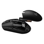 LOGITECH SOURIS GAMING G305 LIGHTSPEED Wireless - BLACK - 2.4GHZ/BT – Image 2