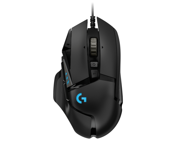 Logitech G502 HERO High Performance Wired Gaming Mouse – Image 1