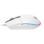 LOGITECH SOURIS GAMING CORDED G102 LIGHTSYNC - WHITE - USB