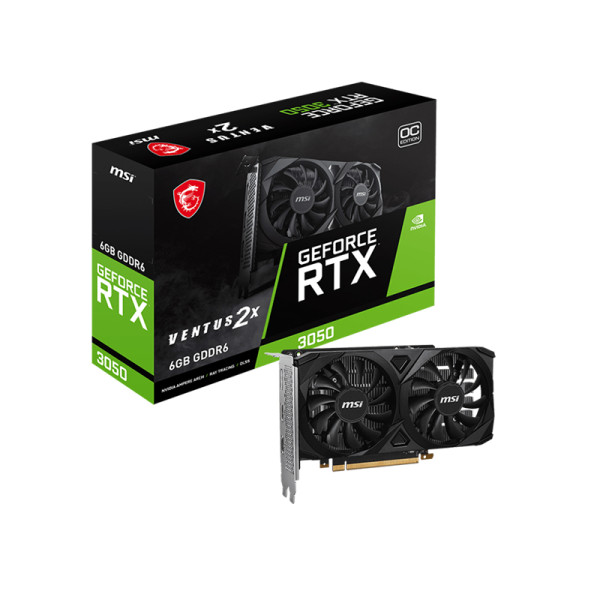 RTX 3050 VENTUS 2x OC 6GB